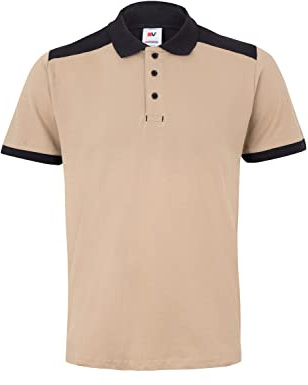 VELILLA Bicolor Poloshirt, kurzärmelig, Stretch