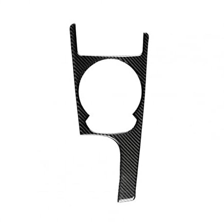 JORAsa Leichter, Selbstklebender Schalthebel-Aufkleber aus Kohlefaser, kompatibel mit Audi TT 8N 8J MK123 TTRS 2008–2014 (Farbe: Schwarz)