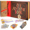Our Adventure Book in pelle 11,92 x 7,62 con 80 pagine, lettering in rilievo, ispirato al film Up, perfetto per foto, matrimoni e ricordi di viaggio. Scatola regalo inclusa (Libro fatto a mano)