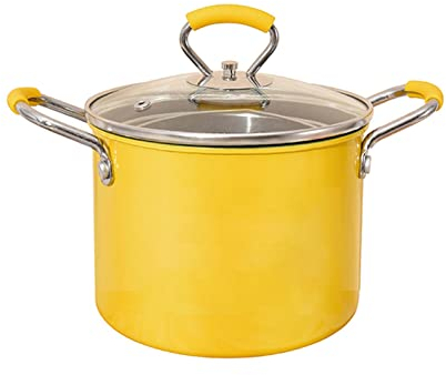 Friggitrice piccola da 2 l/3 l, per cucina con manico saldato pesante, mini friggitrice ad olio (2 L)