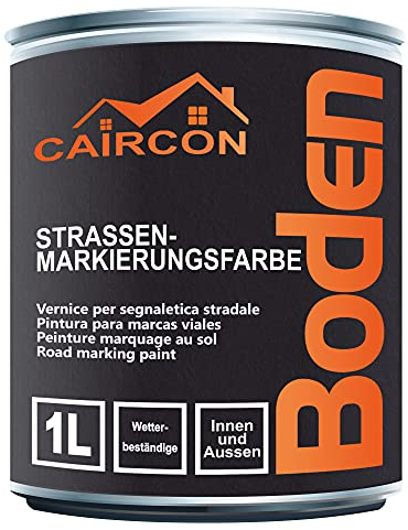 CAIRCON Markierungsfarbe Parkplatzfarbe Straßenmarkierungsfarbe BLAU - 750ml