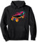 Jungen Retro Skateboard Pullover Hoodie
