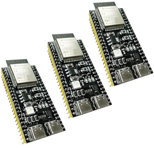 ARCELI 3PCS ESP32-S3 WROOM-1-N16R8 ESP32-S3-DevKitC-1 Entwicklung Boards mit WiFi, Bluetooth 5.0 für Arduino