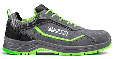 Sparco - Indy ESD S1PS SR FO LG - Calzado de Seguridad para Hombre y Mujer - Calzado de Trabajo Antideslizante y Resistente - Calzado de Seguridad Adecuado para Cualquier condición de Trabajo