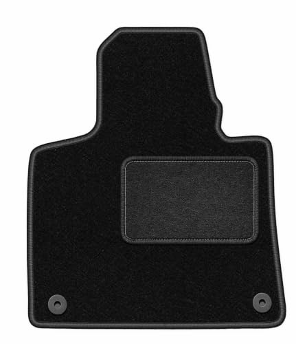 Wielganizator Automatte – Passend für Citroen C4 Spacetourer Minivan 2013-2018 – Velours – Autozubehör - Auto Fußmatten – Fußmatte Auto – 1-teilig - schwarz