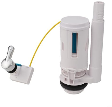 -Doppelspülventil für 5,1 cm Toilette, schnelle Installation, wassersparend (für 2-teilig)