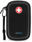 MEDMAX EpiPen Medical Tragetasche, tragbare Notfalltasche Hartschalen Eva stoßfest Medikament Tasche für EpiPens, Asthma-Inhalator, Anti-Histamin (Schwarz, Groß)