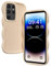 XINYEXIN Liquid Silicone Case for Samsung Galaxy S23 Ultra, Wave Frame Curly Shape Cute Protective Case Soft Shockproof Bumper Cover - White