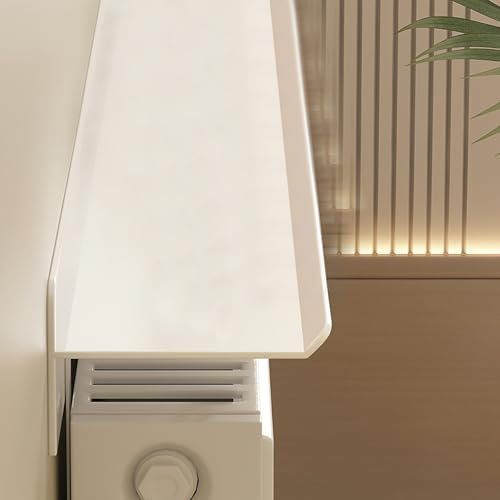 Estante Para Radiador Estante superior para radiador para el hogar, almacenamiento sobre el radiador para pasillo/patio/baño, 200 cm, 160 cm, 120 cm, 80 cm, 40 cm, cubierta/estante a prueba de polvo c
