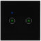 Miratic Doppel lichtschalter - Alexa Lichtschalter - Wi-Fi Tuya Smart Home - Intelligenter Smart Lichtschalter für Ihr Zuhause Kompatibel mit Alexa und Google Assistant (Schwarz)