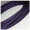 Hilo de algodón PP de 10 m de 3/4/6/8/10/12/14/16 mm + hilo de algodón negro PET PP tejido de malla de algodón trenzado para cable (PB, 12 mm)