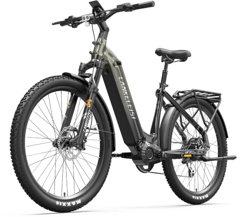 LANKELEISI MG600 Lite Ebike Damen 27,5 Zoll Tiefeinsteiger 720Wh Bis 150Km | 27.5x2.4 Zoll, 250W Heckmotor, 8-Gang Schaltwerk, Hydraulische Bremse, Elektrisches Trekkingrad mit Drehmomentsensor