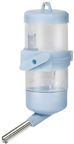 Biberon À Eau pour Hamster - Distributeur d'eau pour Lapin | Accessoire d'Abreuvoir Anti-Goutte pour Cage de Furet, Gerbille, Hamster, Hérisson et Autres Petits Animaux