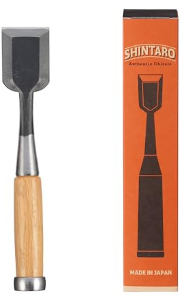 SHINTARO Authentique ciseau japonais 42 mm pour travail du bois, menuiserie, (42 mm)