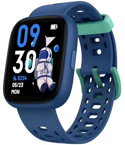 Enfit Kids Smart Watch 1.83 Fitness Tracker for Boys Girls | Heart Rate Sleep Monitor,80 Sports Modes, Pedometer, IP68 Waterproof,Step Counter Activity Tracker Gift for Teens Ages 6-12