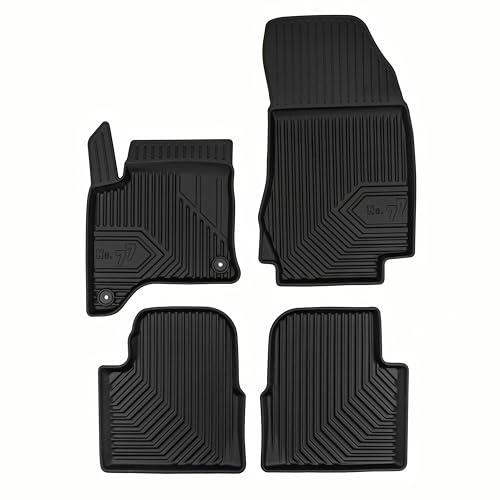 FROGUM No.77 Gummimatten Ganzjahresset von Auto Fußmatten Autofussmatten für Peugeot 2008 II ab 2023 | Langlebiges TPE Material