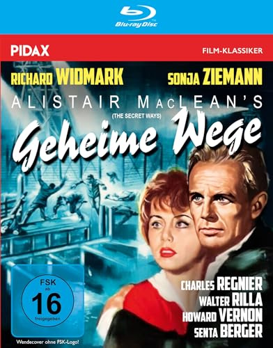 Alistair MacLean: Geheime Wege (The Secret Ways) / Packender Spionage-Thriller mit Starbesetzung (Pidax Film-Klassiker)