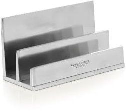 Accessorio Scrivania Porta Lettere | Spalding & Bros | 862832-Alluminio
