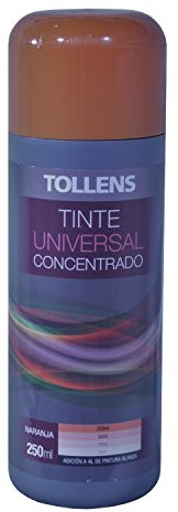 Tollens 8600 Tinte Universal Concentrado, Naranja, 250 ml
