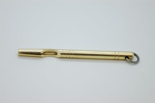 Olax Solid Brass Nail Knot, Knot Tying Tool, Handmade, with instructions, Fly Fishing, Fly Tying