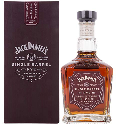 Jack Daniel's Tennessee SINGLE BARREL RYE Whiskey + GB 45,00% 0.7 l.
