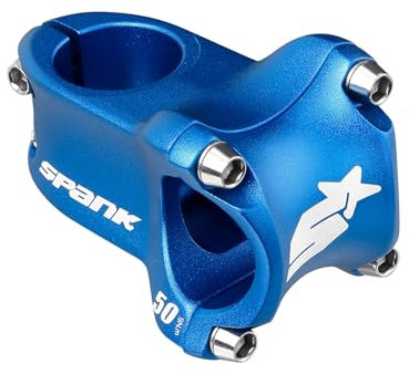 Spank Sike Race 2.0/LG.50 mm/Durchmesser 31,8 mm Vorbau, Mountainbike, E-Bike, Unisex, Erwachsene, Blau