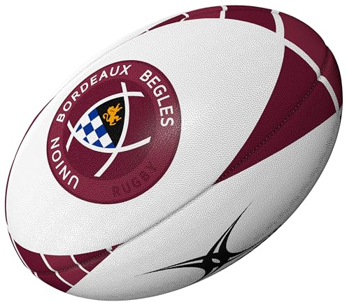 Bordeaux Bègles Ballon de Rugby Collection Officielle - Gilbert - Taille 5