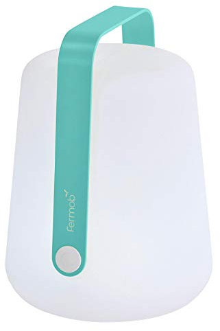 Fermob Unisex – Erwachsene BALAD Tischlampe, Lagunenblau, 38cm