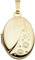 Jobo Damen-Medaillon aus 14 Karat 585 Gold Oval zum Öffnen für 2 Fotos