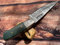 Perkin Couteau Damas Couteau de Chasse FD100