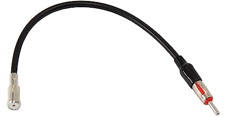 RED WOLF Antennen Adapter DIN Stecker Male auf ISO Kupplung 29cm Kabel Aftermarket Radio Adapter für VW BMW Volkswagen