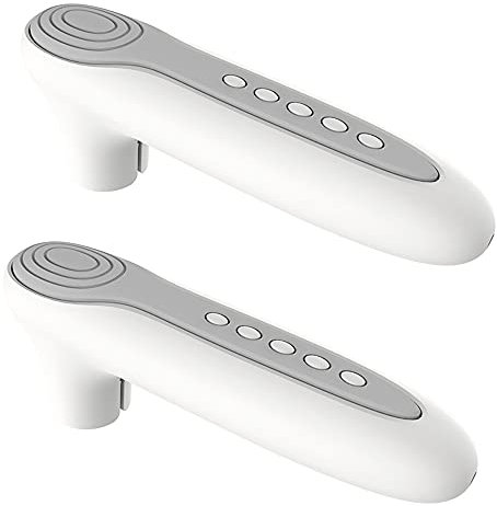 Silicone Door Handle Cover,Baby Safety Equipment Door Protector,Door Knob Protector Guarder Crashproof(2 pcs,Grey)