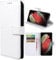 Hülle für Samsung Galaxy A52s 5G/A52 5G Schutzhülle lederhülle Leder Handy Hüllen, Flip Case Handytasche Tasche Handyhülle für Samsung Galaxy A52s 5G/A52 5G, Weiß