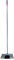 Sweeping Brush Indoor Broom - Stylish Grey Kitchen Broom | Ideal for Household Cleaning | 28cm Soft Bristle Brush Head with 115cm Long Screw-Fit Metal Handle for Comfortable Use