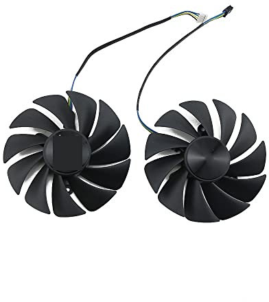 YALLS GA92S2U RTX3060Ti Refroidisseur GPU Compatible for Zotac Gaming RTX 3060 Ti 3050 Ventilateur de Refroidissement de Carte Graphique Twin Edge (Color : K2)