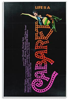 Cabaret-Retro-Filmposter 70er Jahre Vintage-Poster Gemälde Leinwand Wandkunst Wohnzimmer Poster Gemälde 30 x 45 cm