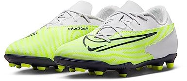 Nike Phantom Gx Club FG/MG, Zapatos De Fútbol, Barely Volt/Gridiron-Barely Gr, 36.5 EU