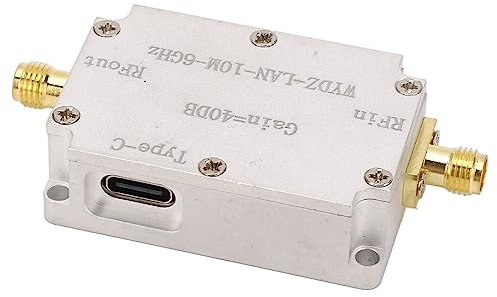 Amplificatore a Bassissimo Rumore, Amplificatore a Banda Larga Ad Alto Guadagno 40 DB Capacità di Frequenza 10 M a 6 GHz Scheda Modulo LNA di Trasmissione Precisa per