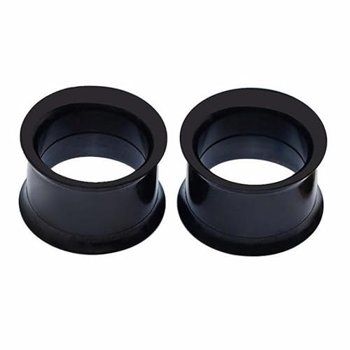 Decentraland Plata Oro Oro Rosa 3 pares de túneles de calibre O de acero inoxidable 316L para orejas, con ajuste de tornillo, joyería de perforación corporal, 6mm（2g）, Acero inoxidable