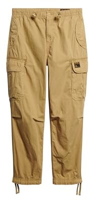 Superdry Herren Parachute-Hose mit weiter Passform