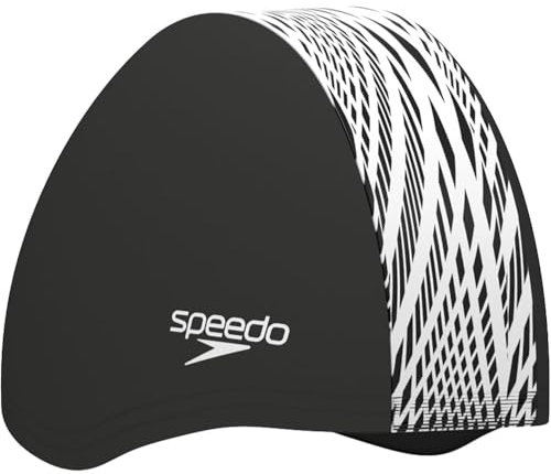Speedo Boom Endurance + Cuffia da nuoto per Unisex Adulto, Black/White Boho Diamonds, One Size