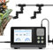 J&A Automatischer Zerstäuber für Terrarien Reptilien Nebelsystem mit programmierbarem Timer Chamäleon Fogger mit einstellbaren Sprühdüsen Schwarz