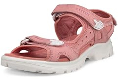 ECCO Womens Offroad 069563 Leather Textile Old Rose Sandals 7.5 UK