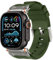 Cinturini Compatibili con Apple Watch Ultra 2 49mm,Cinturini in Silicone Adattatore in Acciaio Inossidabile,per Apple Watch Ultra /2 Series 9/8/7/SE 2/SE/6/5/4/3/2/1 49mm 45 mm 44 mm 42 mm da Uomo