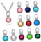 HAWILLOSCH 24st Halskettenanhänger Selber Machen Diy-halskettenanhänger Perlen Ornamente Ohrringe Machen Charms Bausatz Bunt Damen Ohrringe Freundschaftskette Armbänder Für Frauen Mini