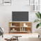 CINDERFUL TV-Schrank Sonoma-Eiche 100x40x50 cm Holzwerkstoff,Stylischer TVSchrank: Aufbewahrungswunder im industriellen Design für Dein Wohnzimmer TV-Möbel, TV-Bänke