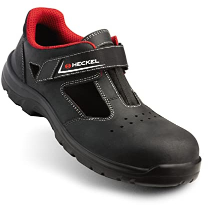 Heckel Focus 2.0 Safety Sandals S1P SRC 6773, Black, 6 UK
