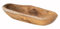 levandeo Teakholz Schale ca. L39cm Massiv Holz Obstschale Schüssel Holzschale Dekoschale Tischdeko Holzdeko Unikat