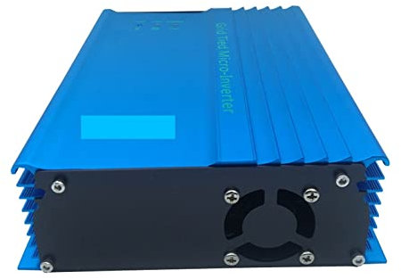 HTDRE Inverter di Rete da 500 W, Due modalità per Pannelli fotovoltaici o Batteria da 12 V, 24 V, 36 V, 48 V, 60 V, 72 V, Onda sinusoidale Pura Regolabile (220 V, 240 V, Voc16, 28 V, Batteria 12 V).