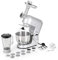 Klarstein Planetaria Professionale, Impastatrice Planetaria 5 Litri, Impastatrice Planetaria Professionale 1800W per Pizza Dolci e Pane a 6 Velocità, Tritacarne con Frullatore 1.5L con Gancio e Frusta